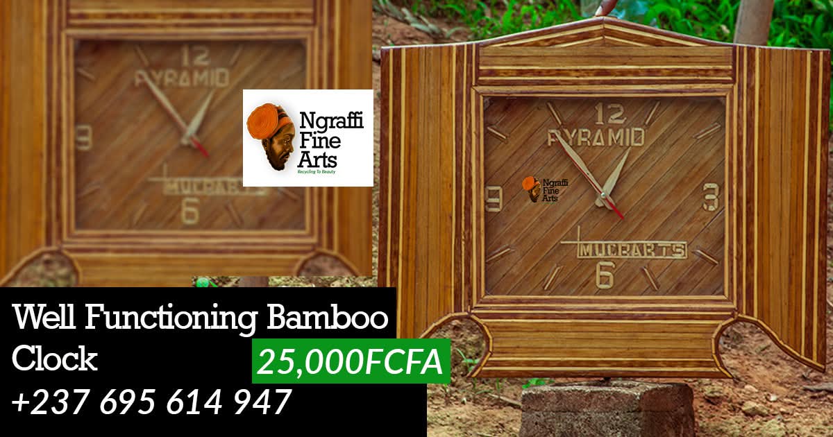 Bamboo Clock